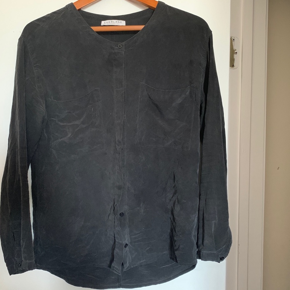 Everlane silk blouse